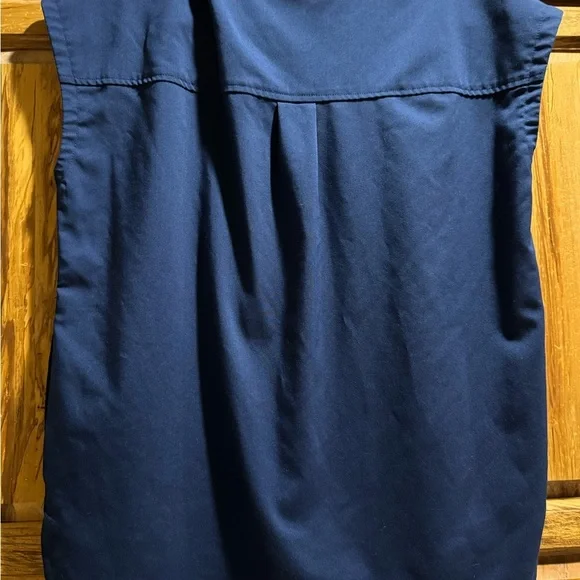 Beyond yoga scub tunic top navy size XS - Picture 3 of 5